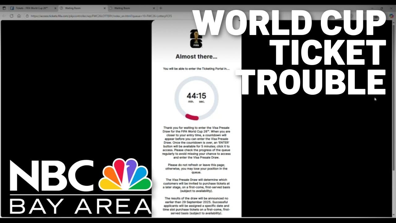 FIFA World Cup tickets presale: Be prepared to wait — then wait some more