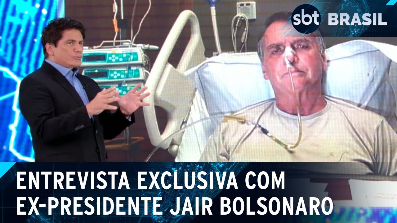 Exclusivo: Jair Bolsonaro concede entrevista a Cesar Filho | SBT Brasil (21/04/25)