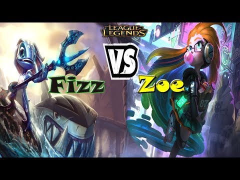 Fizz Vs Zoe Mid Season 8. New Runes.