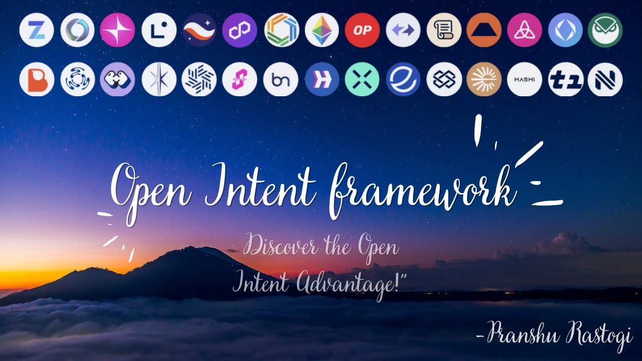 Open Intent Framework by Ethereum : Discover the Open Intent Advantage! [ERC - 7683]