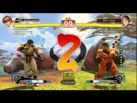 AceUnlimited [Guy] Vs noypi_sensei [Ryu] SSF4 AE Online Ranked Matches - PSN
