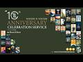 10th Anniversary Thanksgiving Service Of TLC