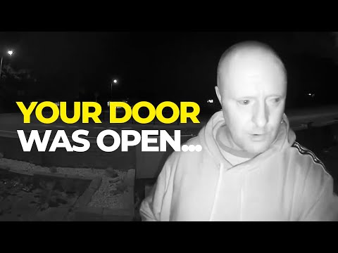 This is why you should lock your door