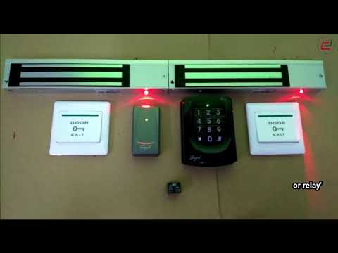 Soyal Dual Door Control  Diagram & Configure