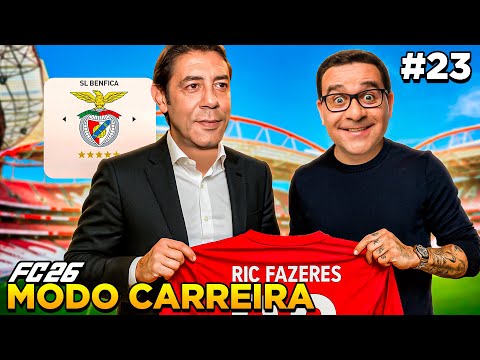 EAFC 26 MODO CARREIRA #23 - ASSINEI PELO BENFICA