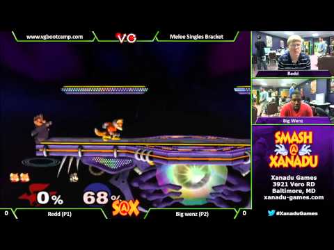 S@X Weekly - Bigwenz (Doctor Mario) Vs. Redd (Fox) Melee Singles Bracket - SSBM