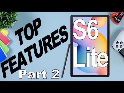 Galaxy Tab S6 Lite - TOP FEATURES | Tips and Tricks