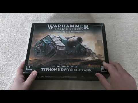 Typhon Heavy Siege Tank - Unboxing (HH)