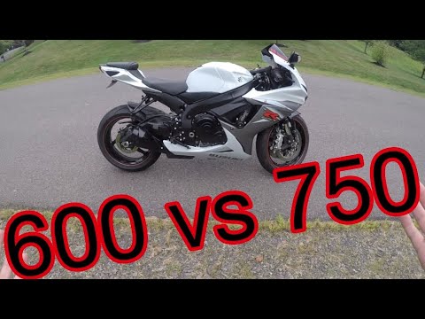 Suzuki Gsxr600 vs Gsxr750 which motorcycle you should BUY and WHY