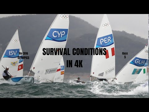 SURVIVAL CONDITIONS I Rio 2016 SAILING RACE 5 HIGHLIGHTS I REMASTERED IN 4K