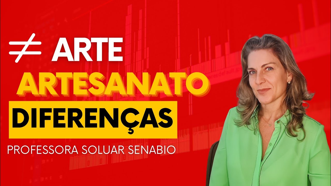 Qual a diferença entre arte e artesanato?