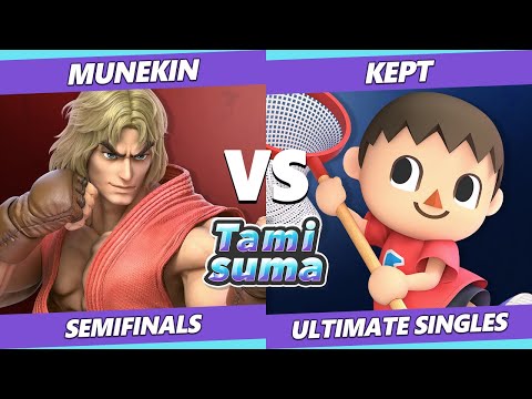TAMISUMA 183 SSBU - Munekin (Ken) Vs. kept (Villager) Smash Ultimate Semifinals