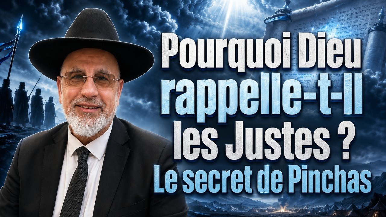 Pourquoi Dieu rappelle-t-Il les Justes ? Le secret de Pinhas