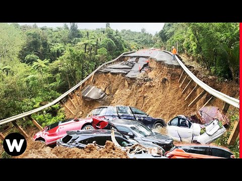 10 Devastating Landslides & Rockfalls Caught On Camera