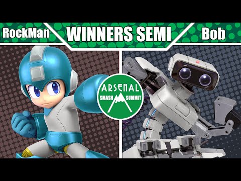 Arsenal Summit - RockMan (Mega Man) Vs. Bobthedusclops (R.O.B.) Winners Semi Finals