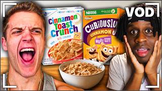 UK vs US Cereal Review w/ SmallFryz & Reacts Day #499 | Joe Bartolozzi