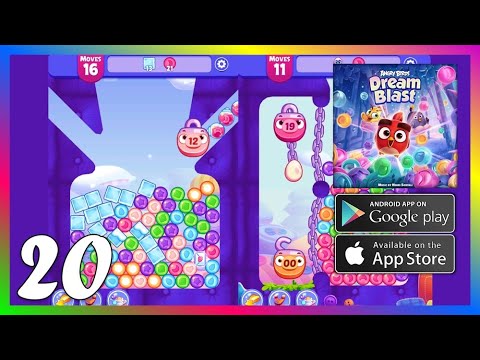 Angry Birds Dream Blast 🐦Gameplay Stage 140-146 (Android, iOS)