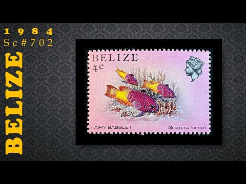 【Belize】1984 Sc#702  Fairy Basslet (Gramma loreto)