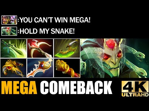New Favorite Carry Patch 7.29 Medusa VS Mega Creeps - Epic Comeback Dota 2 Pro Gameplay