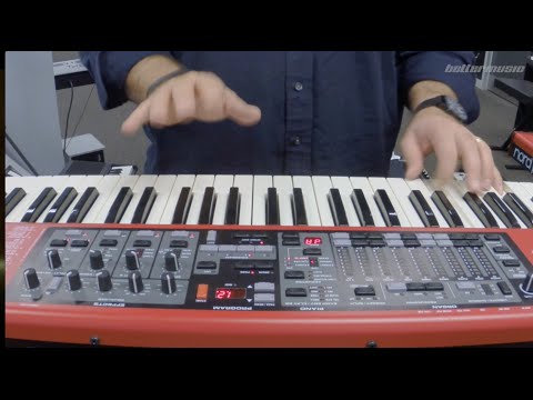 Nord Electro 4 HP73 Hammer Action 73-Key Digital Piano 2013 - 2015 - Red image 9
