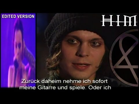 HIM | VILLE VALO unplugged & interview |EDIT| ONYX.tv Schattenreich 2003