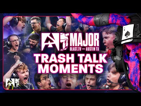 WHEN CS2 PROS TRASH TALK at BLAST tv Austin Major 2025