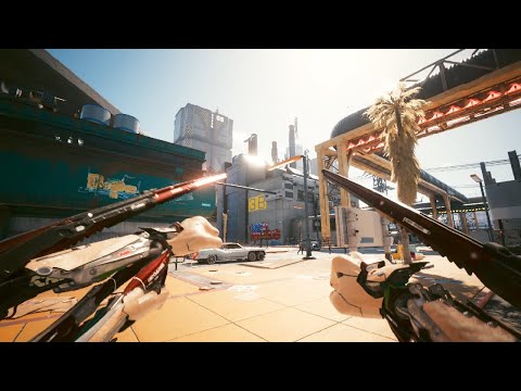 Cyberpunk 2077 - Cyborg Shinobi Ghostrunner - Aggressive Stealth Combat