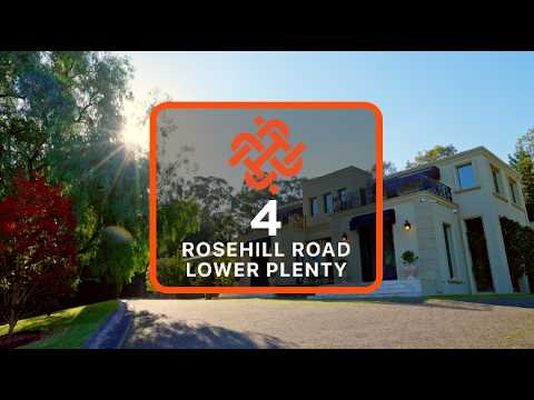 4 Rosehill Road, Lower Plenty, VIC 3093, 4房, 3浴, House