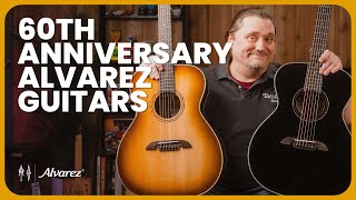 Video thumbnail for Alvarez 60th Anniversary Limited Edition Masterworks MF70 Diamond Acoustic Guitar Demo & Review by Tarpley Music