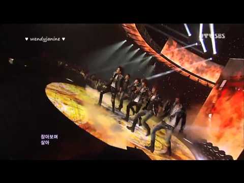 121029 100%(백퍼센트)  - BAD BOY(나쁜놈) 9 in 1 Live Compilation