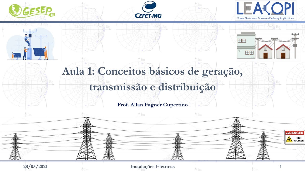 Aula 1 - Parte 2 -  Conceitos básicos de geração, transmissão e distribuição