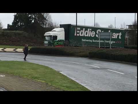 EDDIE STOBART CAROLINE CASEY IN BROCKWORTH,GLOS 130220