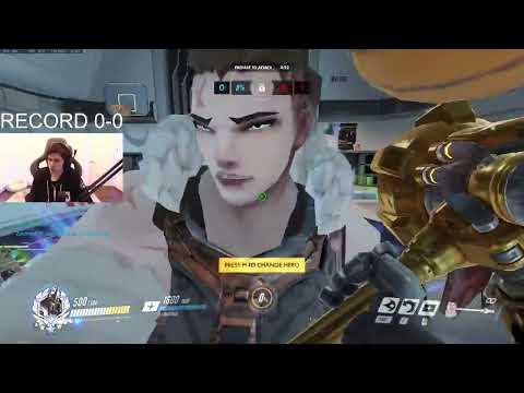 SUPER INSANE REINHARDT GAMEPLAY OVERWATCH SEASON 32 TOP 500