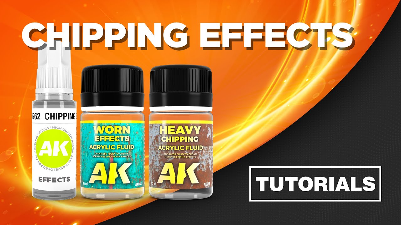 AK Interactive AK089 - Heavy Chipping Effects Acrylic, 35ml