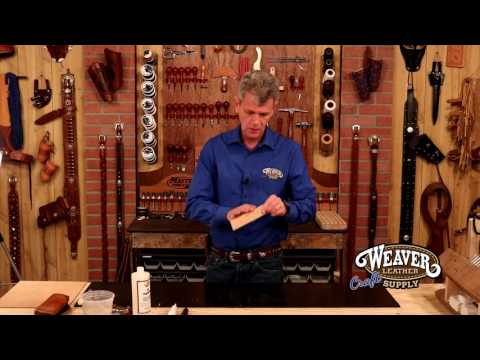 Burnishing Leather Edges