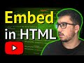 Embed ANY YouTube Video and Autoplay it in HTML