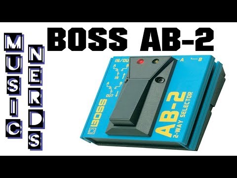 Boss AB-2 2-Way Selector 2002 - Present - Blue image 6