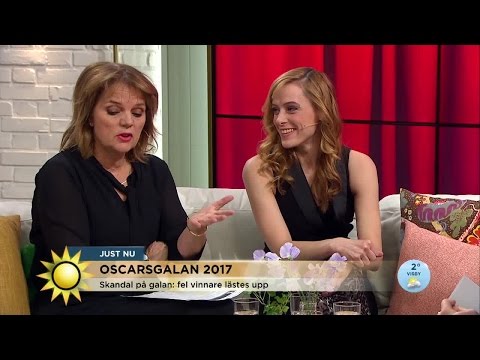 Oscarskaoset "En riktig skandal!" - Nyhetsmorgon (TV4)