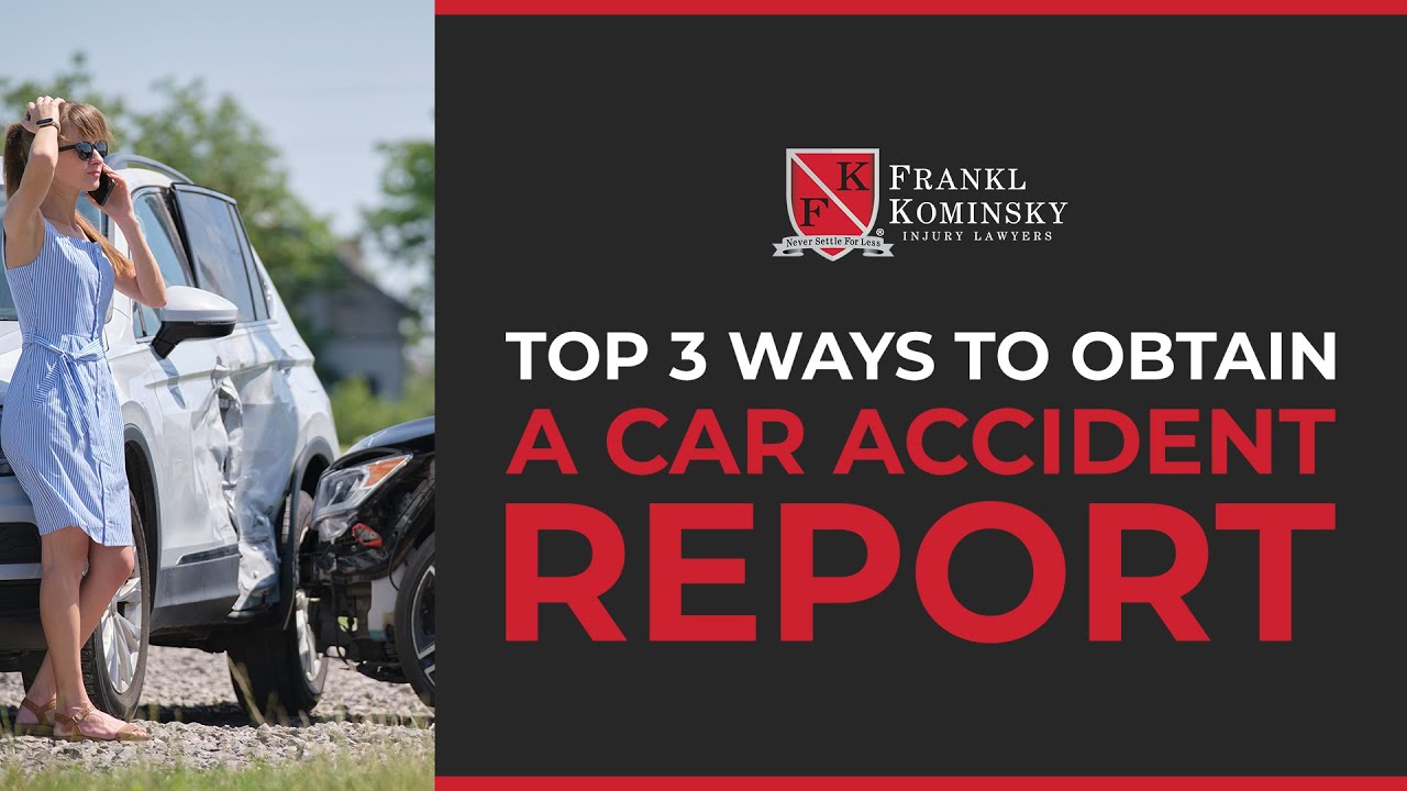 How to Obtain Your Car Accident Report