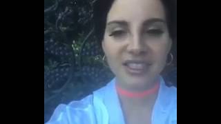 Lana Del Rey singing Hollywood&#39;s Dead and Hollywood (Instagram live 07/27/2017)