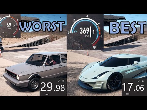 BEST CAR vs. WORST CAR in NFS PAYBACK