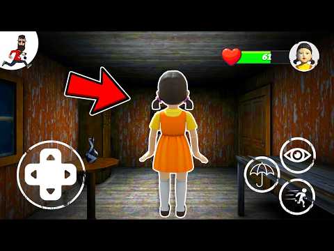 Squid Game vs Granny and Grandpa ► funny horror granny game