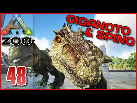 ARK Zoo #E48 - VIELE GIGANOTO BABYS & SPINO TAMING