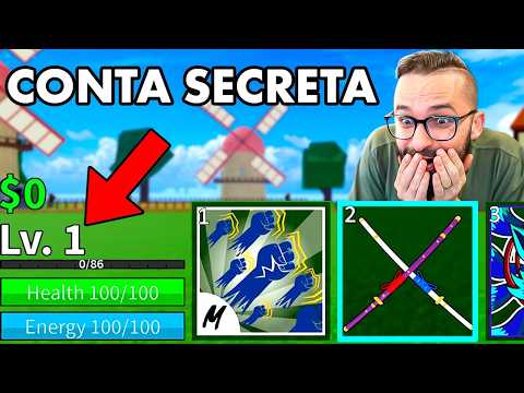 Minhas Contas Secretas Impossíveis de Blox Fruits