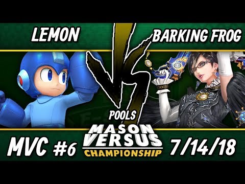 MVC Smash 4 - Barking Frog (Bayonetta) Vs. Lemon (Mega Man) - WiiU Singles Wave B Pools
