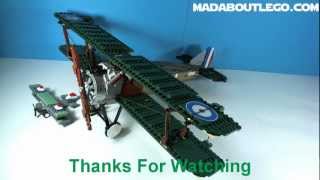 LEGO Британский одноместный истребитель (10226) - відео 2