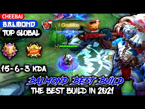 BALMOND BEST BUILD IN 2021 | TOP GLOBAL BALMOND CHEEBAI - MOBILE LEGENDS