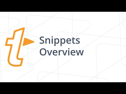 Snippets Overview