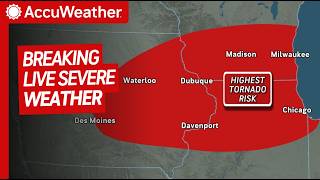As It Happened: Severe Weather / Tornado Coverage With Storm Chasers April 14