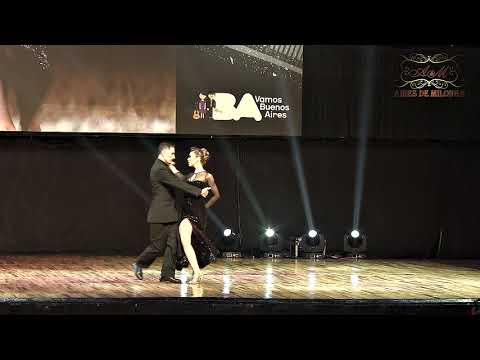 Subcampeones Mundiales Tango Escenario Mundial de Tango 2019 Julián Sánchez, Bruna Estellita